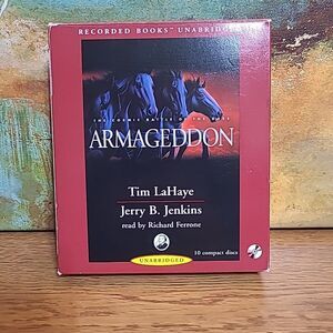 Armageddon: The Cosmic Battle of the Ages Left Behind Books Audio CD Preowned